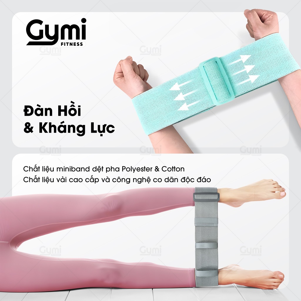 Mini Band Có Khoá A-3606 - Dây Miniband Kháng Lực Tập Mông Aolikes Đàn Hồi, Tự Do Điều Chỉnh Chu Vi - AL3606