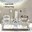 Giá Để Bàn Chải Đánh Răng Kèm Cốc Nhựa Acrylic, Kệ Đựng Bàn Chải Đánh Răng Phòng Tắm Nhà Vệ Sinh