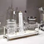 Giá Để Bàn Chải Đánh Răng Kèm Cốc Nhựa Acrylic, Kệ Đựng Bàn Chải Đánh Răng Phòng Tắm Nhà Vệ Sinh