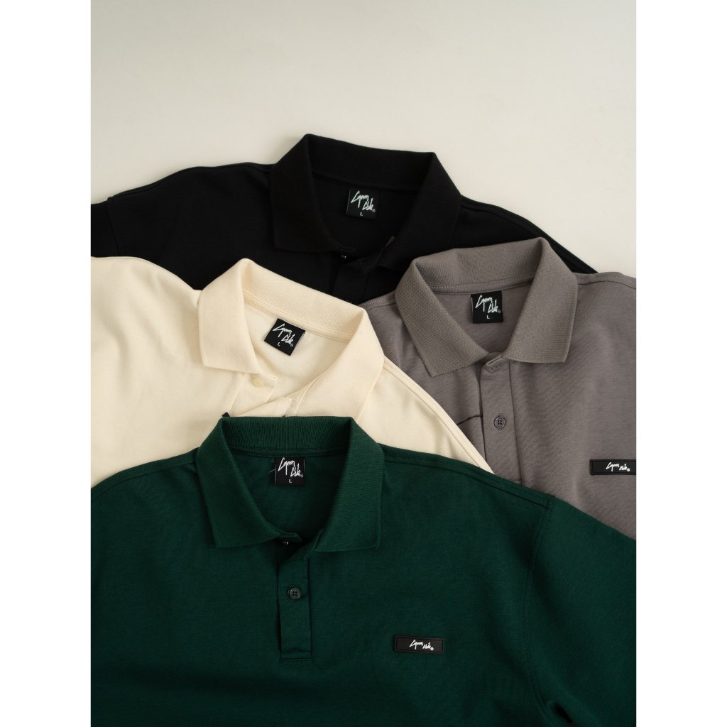 Ảnh Áo thun polo nam EROL phom rộng basic CAPMAN CLUB, trẻ trung thoải mái 3