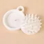 Quà tặng Lược Gội Đầu Silicon Muji Mềm Massage Da Đầu - Giảm Rụng Tóc