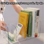 Kệ đựng sách để bàn trong suốt Greenhome nhiều ngăn chất liệu Acrylic dày dặn, cao cấp có tay cầm