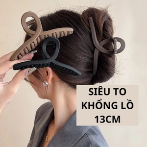 Kẹp tóc càng cua Hàn Quốc cỡ lớn AAA iLita SIZE 13cm nữ đẹp hottrend nhám cặp búi tóc hằng ngày