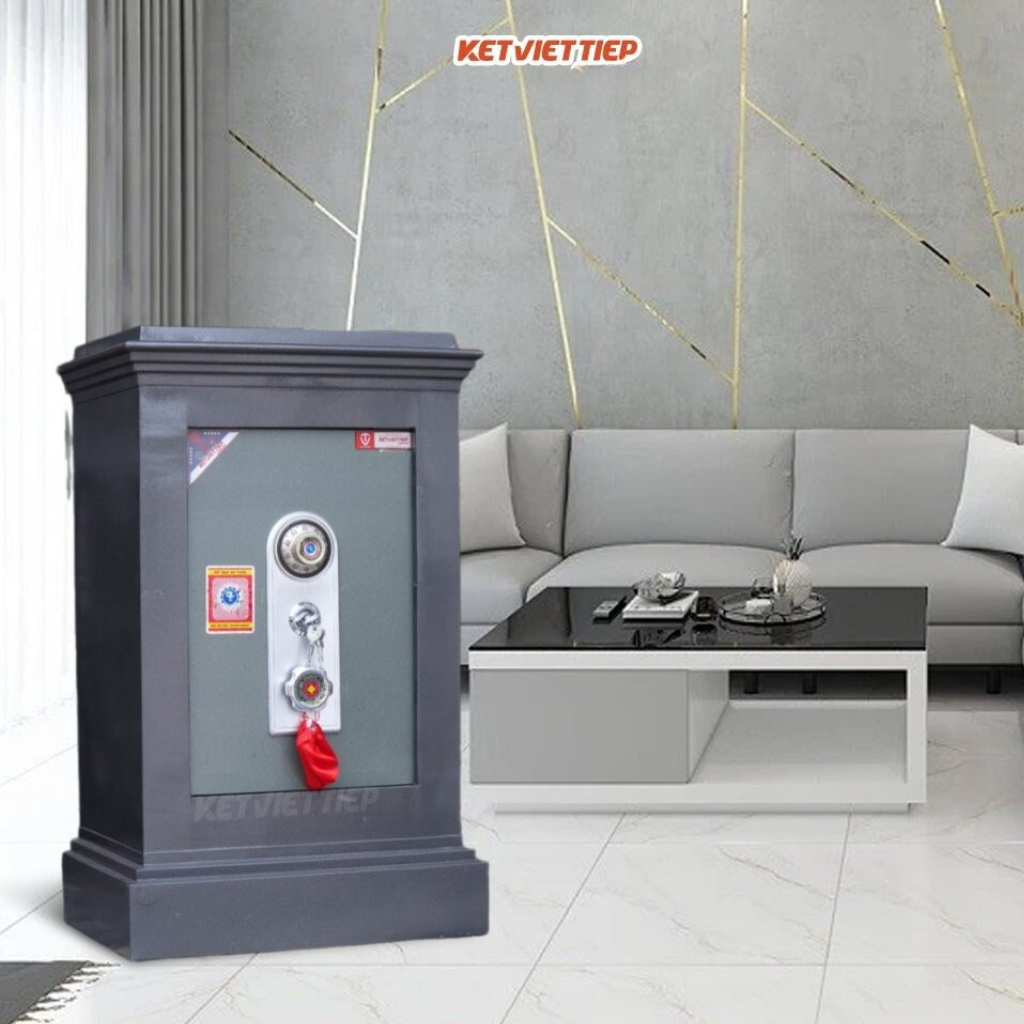Két sắt Việt Tiệp K36KC khóa cơ chống cháy 80kg(bảo hành 5 năm) miễn phí vận chuyển toàn quốc