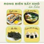 Rong biển sấy giòn nhật bản nguyên vị ăn liền cuộn cơm nấu canh thơm ngon túi 480 miếng giá sỉ