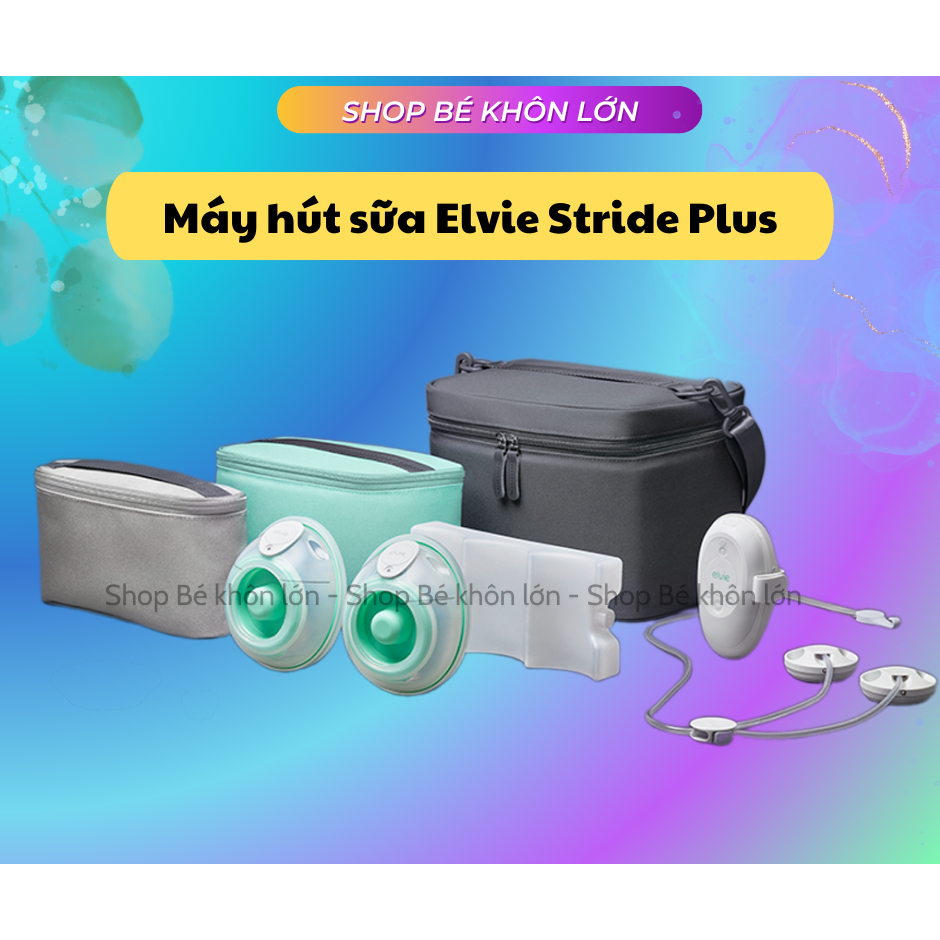 Máy hút sữa Elvie Stride Plus New Seal Bh 12th (mới 100%)
