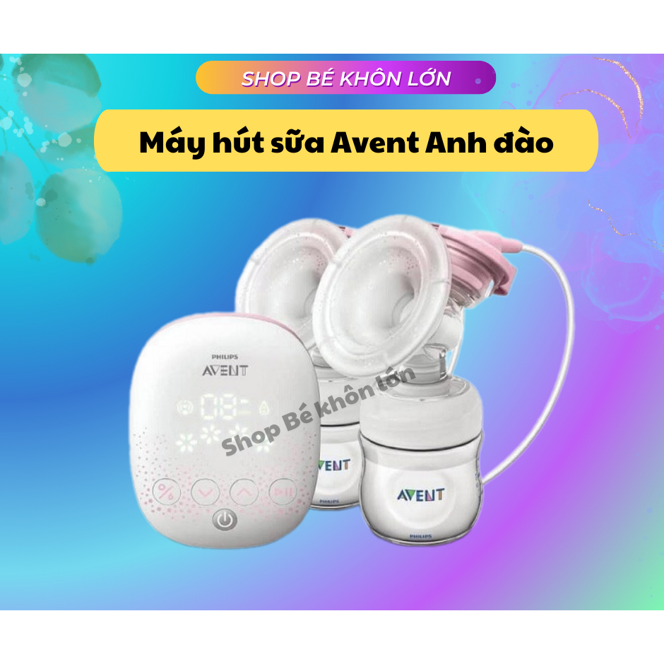 Máy hút sữa Avent Hoa Anh Đào chính hãng like new Bh 10th