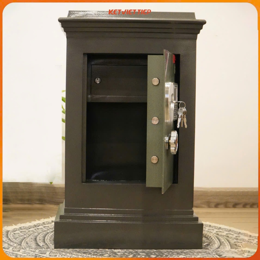 Két sắt gia đình Việt Tiệp K36DT chính hãng khóa điện tử cỡ lớn chống cháy có báo động nặng 80kg