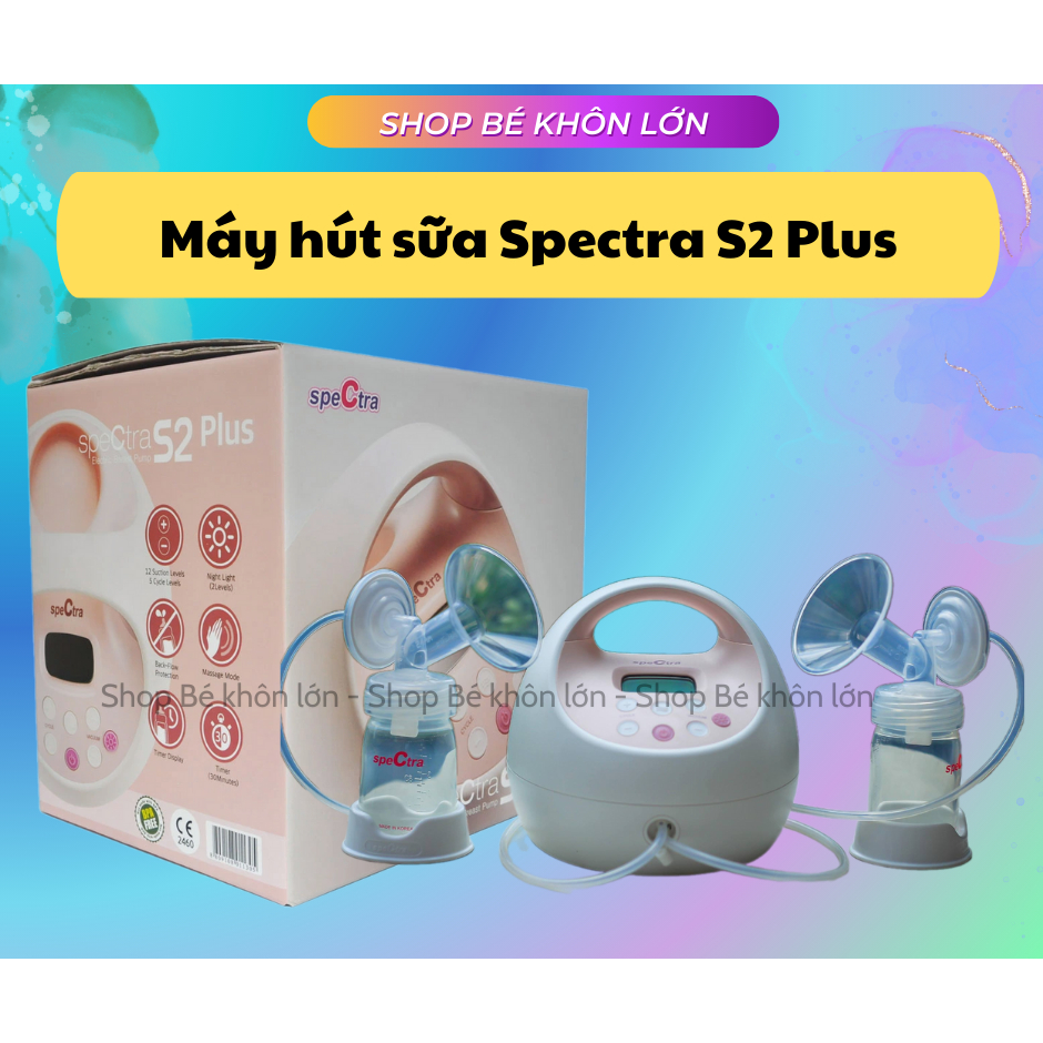 Máy hút sữa Spectra S2 Plus - SALE hoặc Tặng quà, BH chính hãng 12th