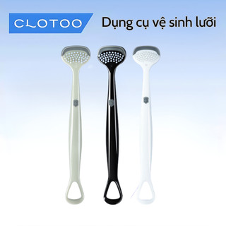Dụng cụ vệ sinh lưỡi cho người niềng răng, làm sạch mảng bám và mùi hôi nội địa Trung CLOTOO