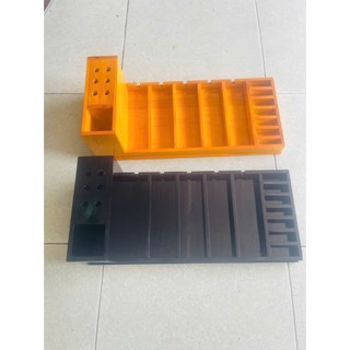 Khay Đựng Tông Đơ, Kéo, Lược, Dụng Cụ Cắt Tóc Dành Cho Tiệm Tóc Và Salon 4 Màu