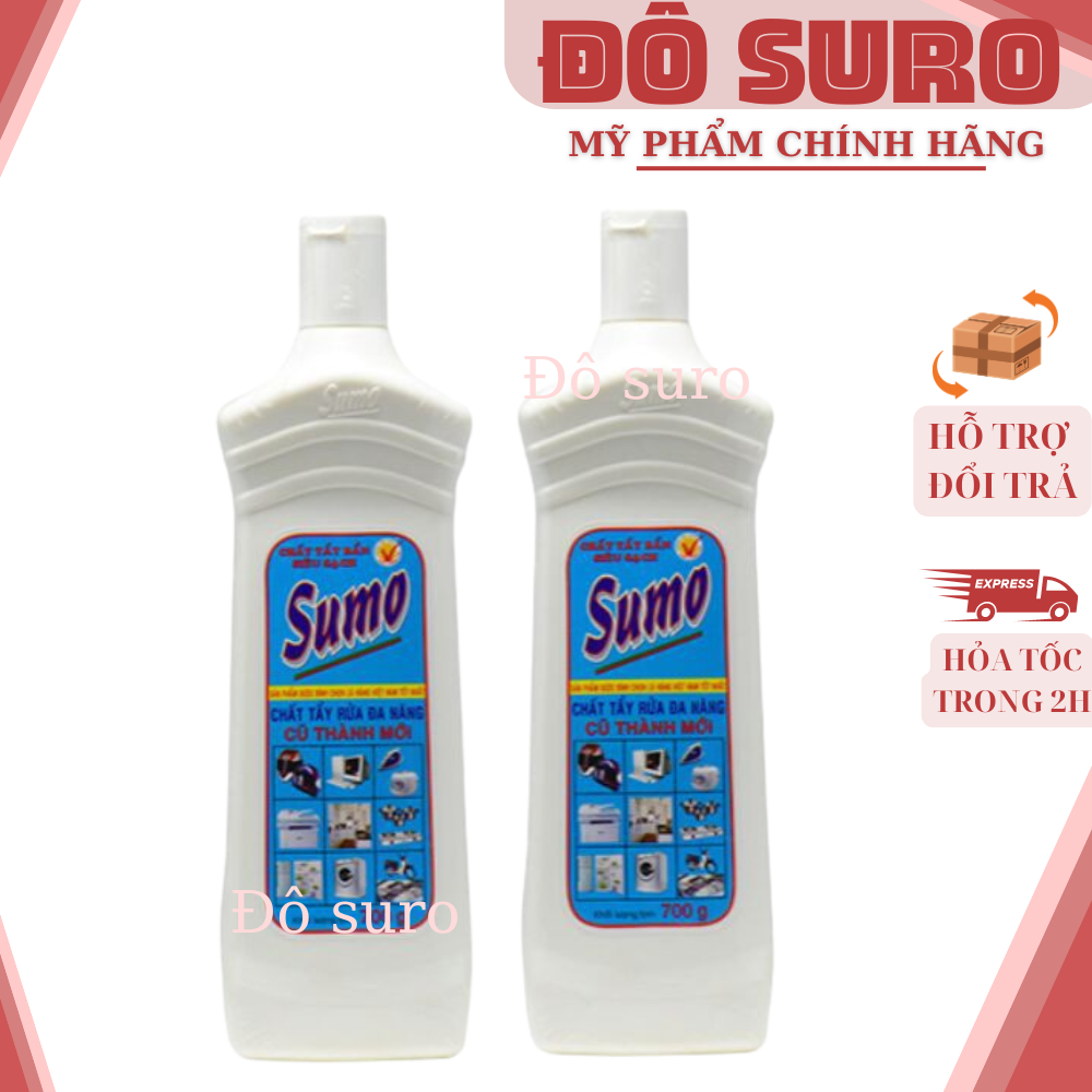 Chất tẩy rửa đa năng SUMO 700g - tẩy bẩn siêu mạnh, không độc hại, tẩy ố vàng trong sinh hoạt
