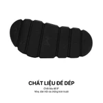 Dép Bánh Mì Tăng Chiều Cao Nam Nữ THEWOLF R&E MULE SANDAL - Đen bóng, Đen suede, Nâu bò suede, Be, Nâu suede — ảnh 8