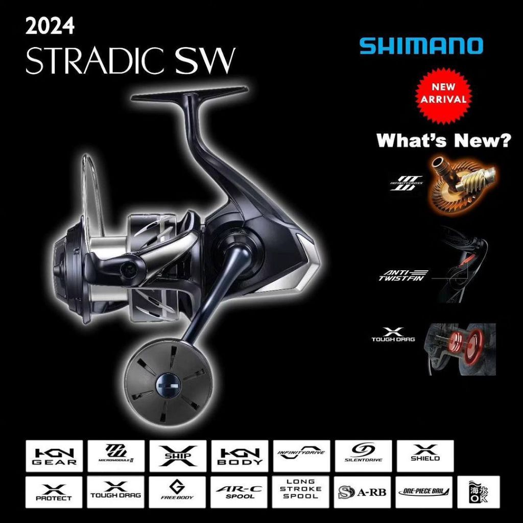 Máy câu Cá Shimano Stradic SW New 2024 Shopee Việt Nam