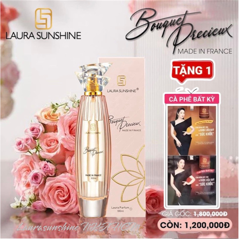 NƯỚC HOA NHẬT KIM ANH NO 01 BOUTIQUE PRECIEUX Chai 100ml Nữ Nhẹ Nhàng Ngọt Ngào
