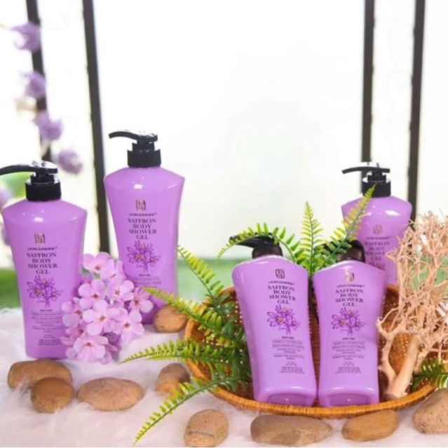 ( Mua 3 Tặng 1 ) Sữa Tắm Saffron Body Shower Gel Laura Sunshine Nhật Kim Anh