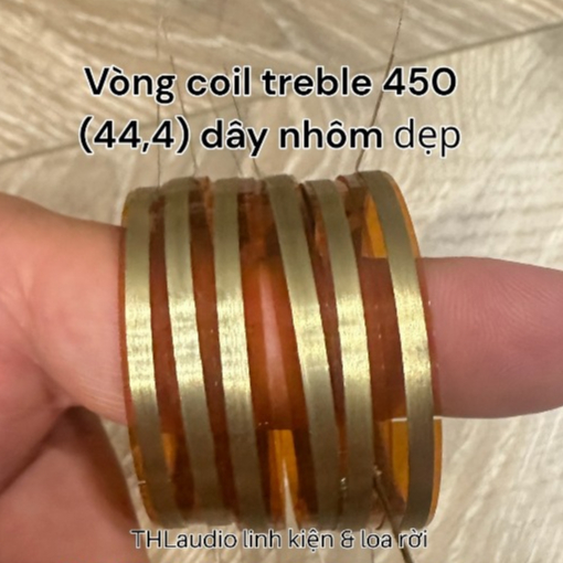 Vòng Coil treble dẹp nhôm 350,450,750,790....Hàng Nhập cao cấp