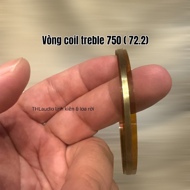 Vòng Coil treble dẹp nhôm 350,450,750,790....Hàng Nhập cao cấp