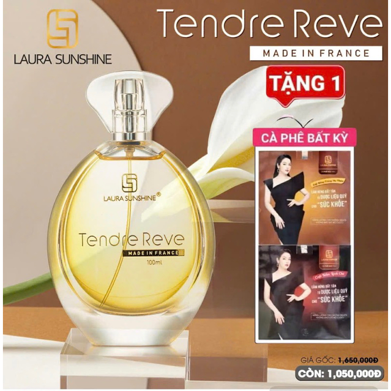 Nước Hoa Nữ No 3 Tendre Reve Nhật Kim Anh Laura Paris