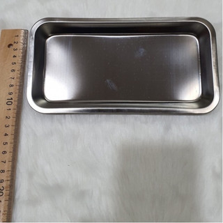 -Khay inox chữ nhật , khay oval, khay hạt đậu, hũ bông tròn chuyên dùng cho spa thẩm mĩ