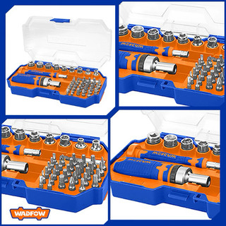 ĐỒ NGHỀ WADFOW Bộ 43 chi tiết bắt vít WSS8B43