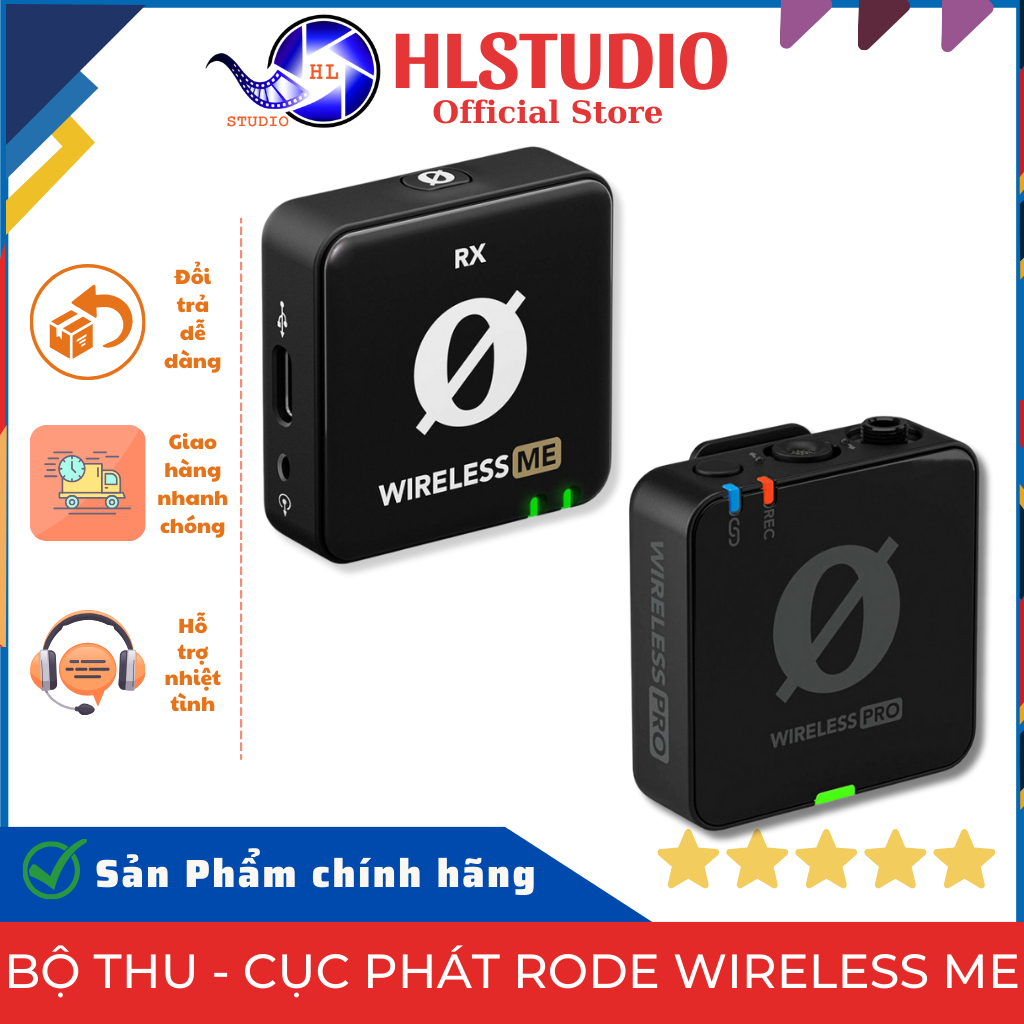 Bộ Thu/Phát Rode Wireless ME - HL Studio - Micro Không Dây, Kết Nối USB ...