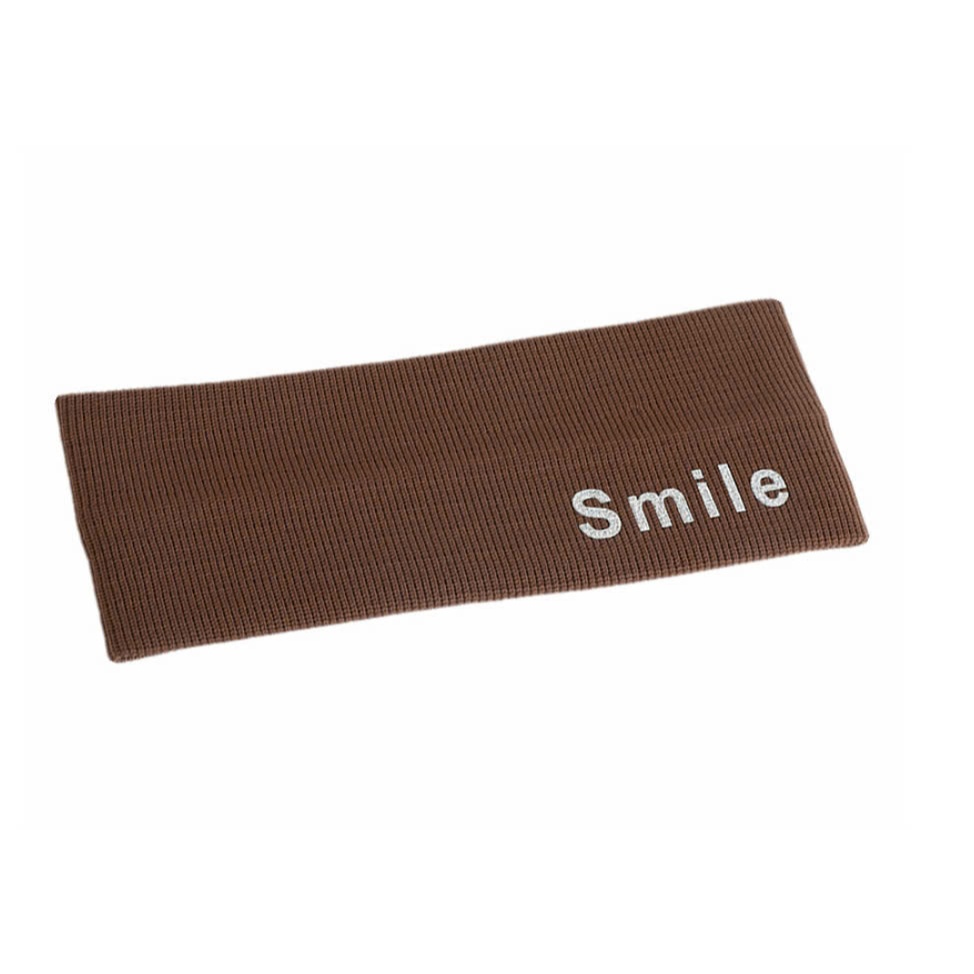 Băng Đô Thể Thao chữ SMILE 6 Màu, Mềm Mịn, Thấm Hút Mồ Hôi Rất Tốt.