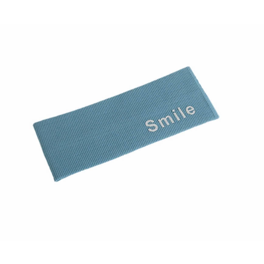 Băng Đô Thể Thao chữ SMILE 6 Màu, Mềm Mịn, Thấm Hút Mồ Hôi Rất Tốt.