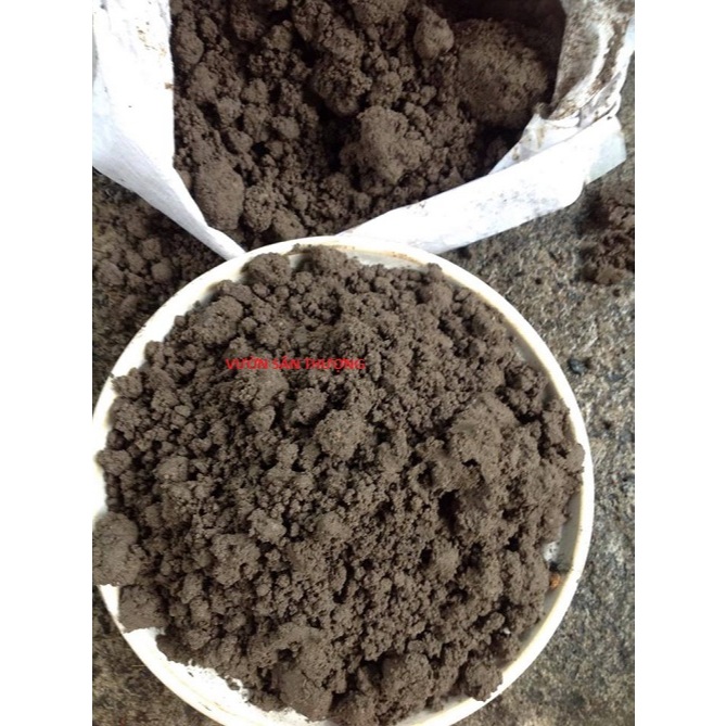 Đất Thịt (5kg) Trồng Cây (Tặng Kèm 100gr Trấu)