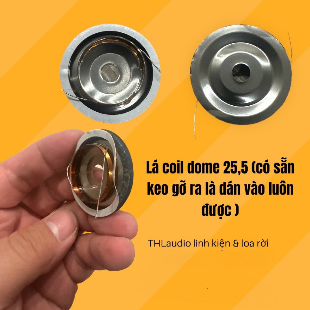 Coil 25,5 dome 2 càng xịn