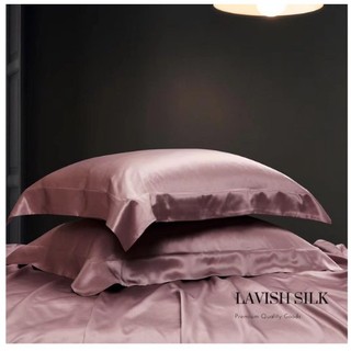 (SIÊU SALE) Ga giuòng drap lẻ Lụa LS Lavish silk Hàng loại 1 cao cấp mát lạnh_Hồng Tím