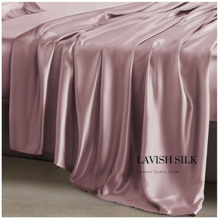 (SIÊU SALE) Ga giuòng drap lẻ Lụa LS Lavish silk Hàng loại 1 cao cấp mát lạnh_Hồng Tím