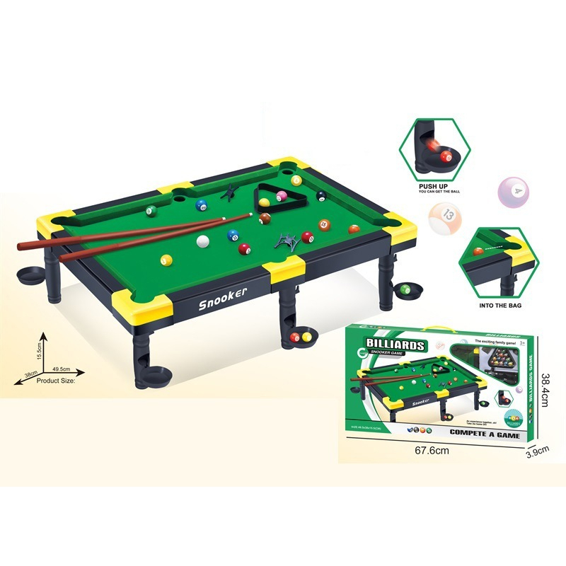 Đồ Chơi Bàn Bia ,Bàn Bida Snooker Pool Mini Cho Bé Bằng Nhựa Bi Có Số ...