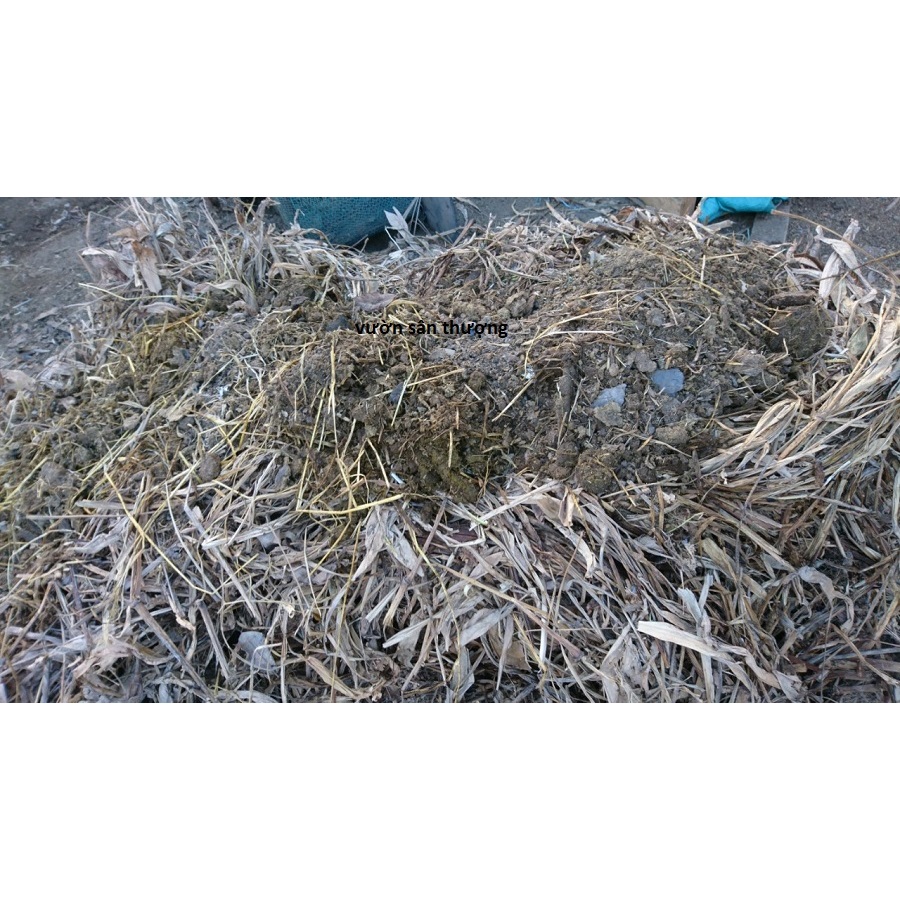 Phân bò hoai 1kg (đã xử lý mầm cỏ dại bằng ủ sinh nhiệt trong chuồng)