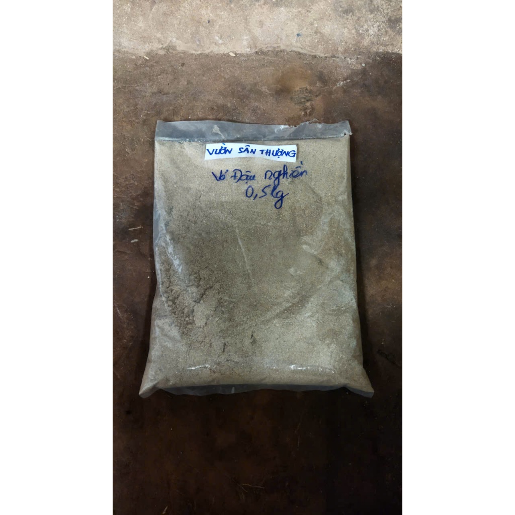 0,5kg Vỏ Đậu Phộng Nghiền, Xay Mịn, Tăng Độ Tơi Xốp, Mau Phân Hủy Tạo Mùn Cho Đất