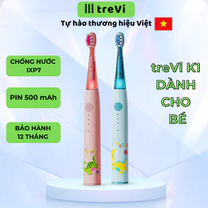 Bàn Chải Điện Cho Bé treVi Kids K01 Lông Bàn Chải Mềm Mại Bàn Chải Đánh Răng Trẻ Em Thông Minh An Toàn Cho Răng Nhạy Cảm