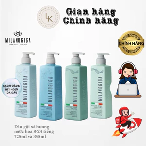 Dầu gội xả hương nước hoa siêu mượt thơm lâu Milanogica