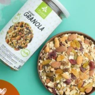Ngũ Cốc mix siêu hạt granola ăn liền - Cho người ăn kiêng, Không đường