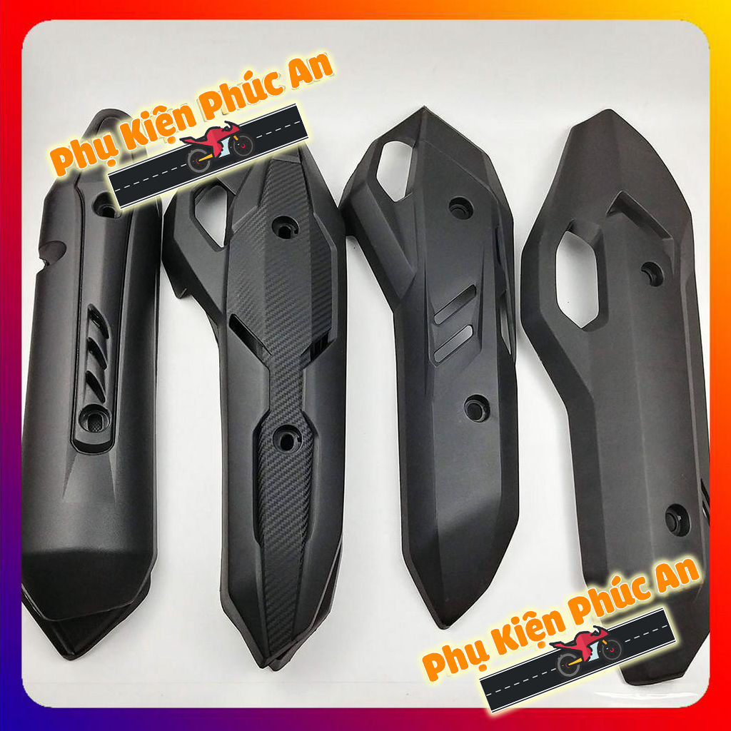 Ốp che ống pô xe Airblade 110 125 150 AB đời đầu, mới nhất - pát bô ...