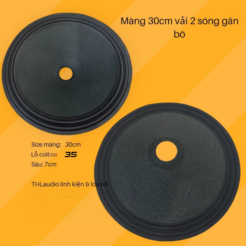 Màng 30cm viền VẢI