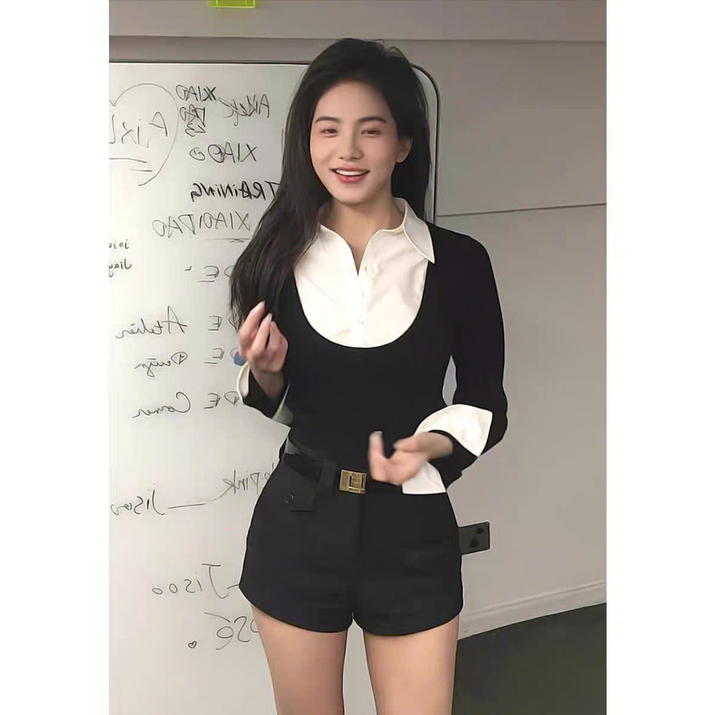 áo thun tăm nữ dáng ngắm ôm body , áo thun nữ kiểu có cổ thời trang kiểu hàn quốc Huyenstore.23 (A148)