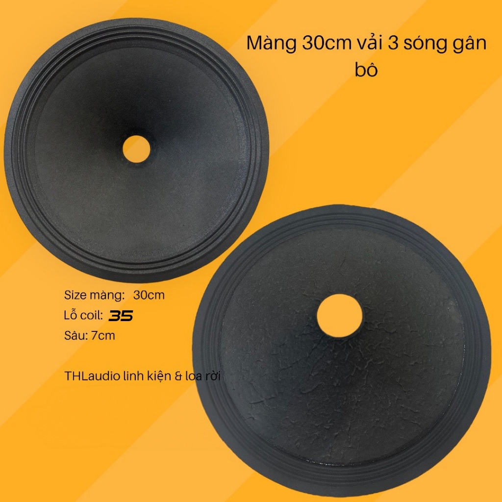 Màng 30cm viền VẢI