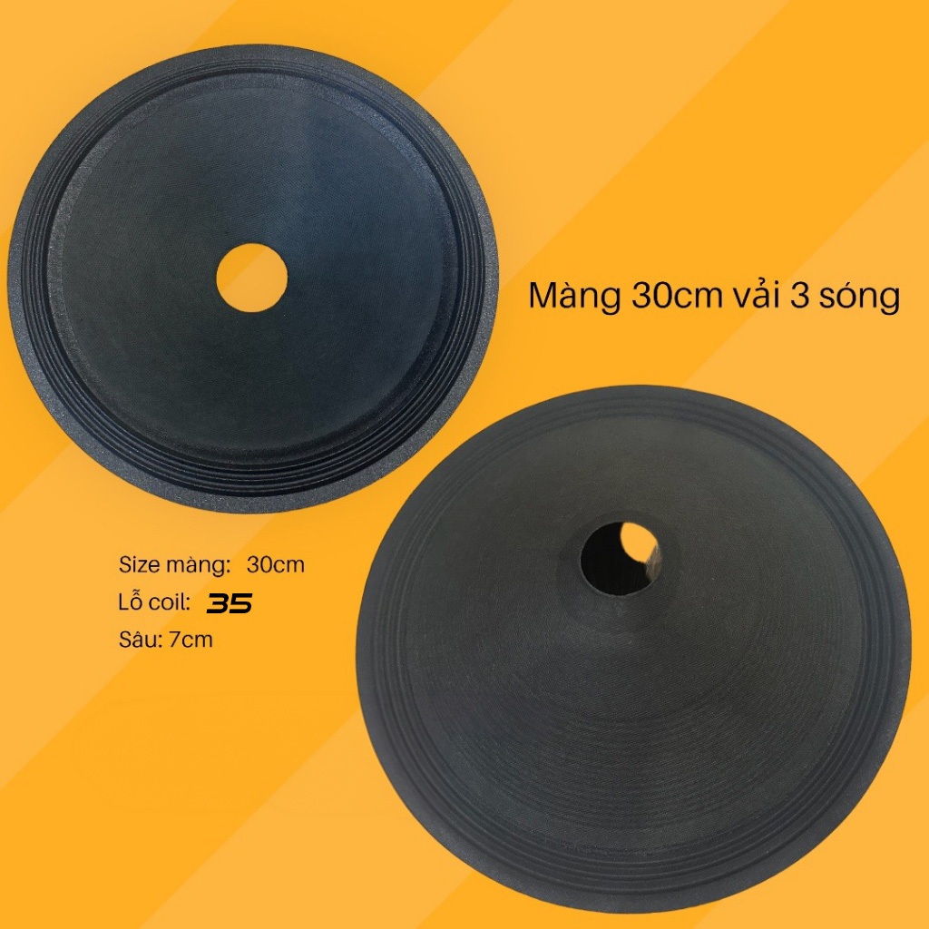 Màng 30cm viền VẢI