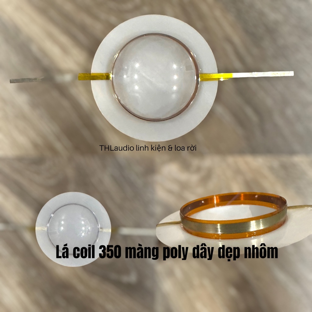 Lá coil loa chép 350 dây tròn và dây dẹp