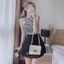 Chân Váy Tafta Xước Dáng Chữ A Cạp Cao, Chân Váy Con Ong Tôn Dáng Phong Cách Hàn Quốc Vải Tafta Xước Loại Đẹp