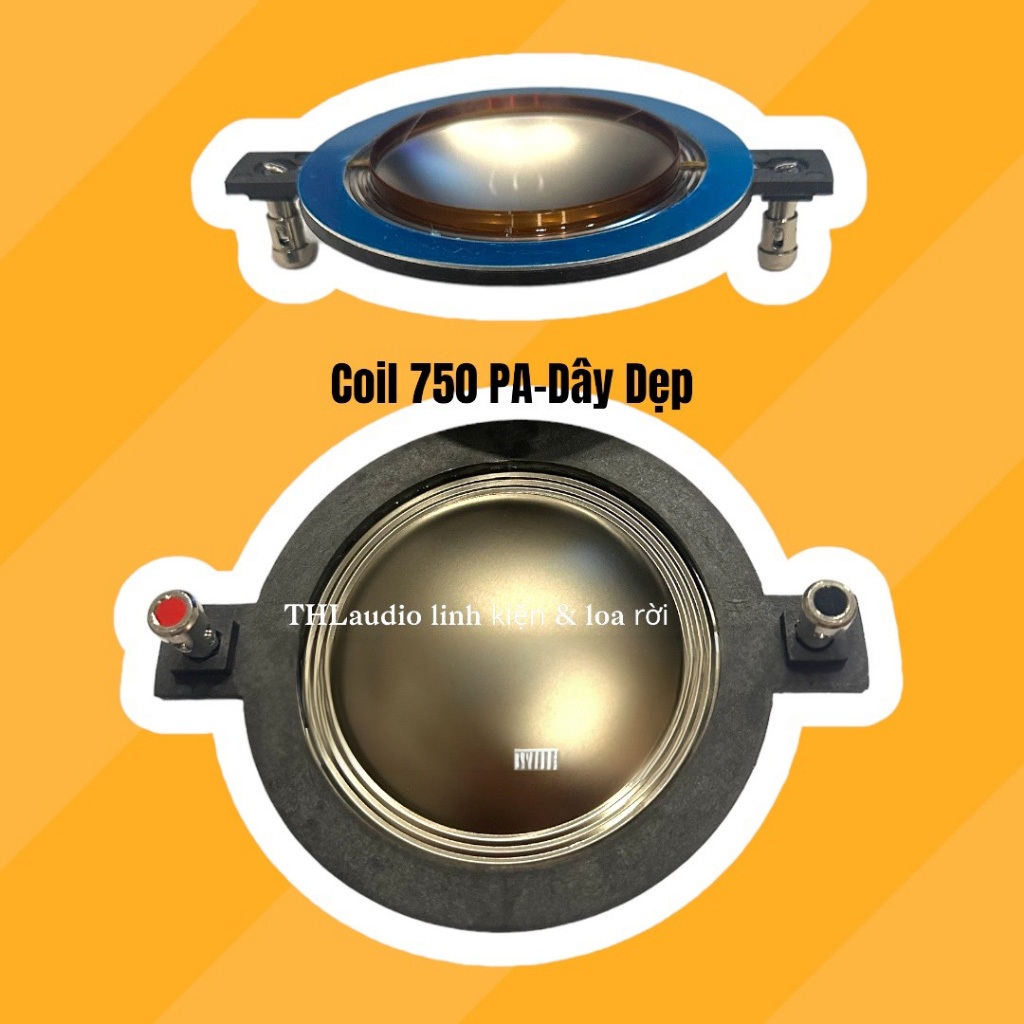 Coil 750 PA, RCF hàng nhập dây tròn, dây dẹp