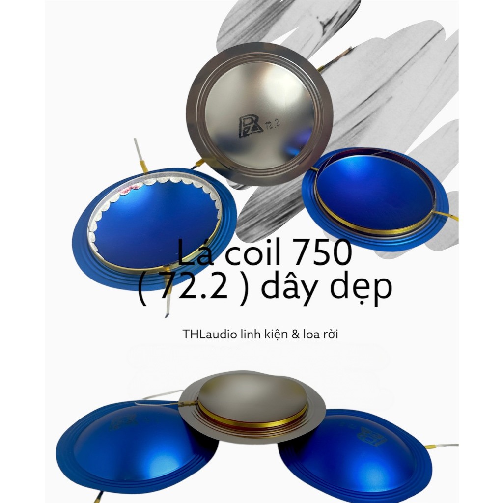 Lá COIL loa Treble 850 dây tròn và dây dẹp