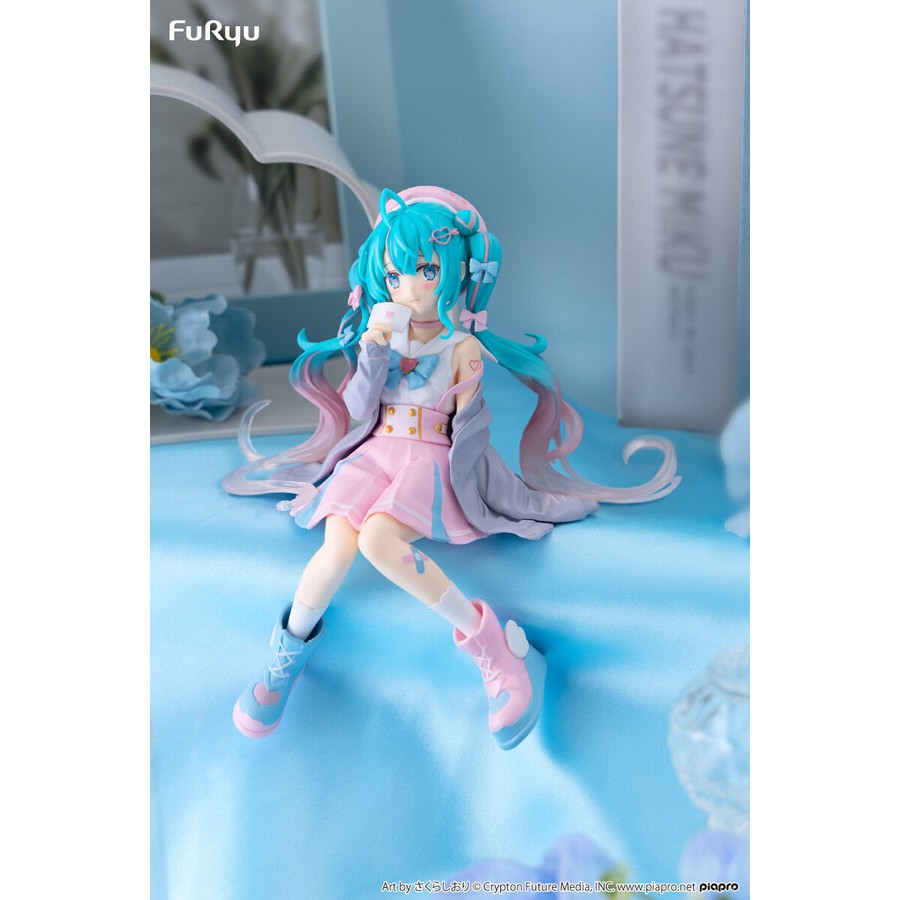 Hatsune Miku Noodle Stopper Figure Rabbit Bunny Ear Usamimi Pajamas Blue FuRyu – Bandhan Agritech Private Limited
