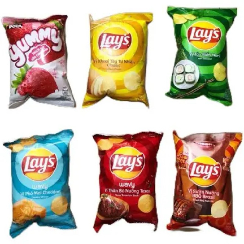 Bánh snack Lays đủ vị gói 30gr | Shopee Việt Nam