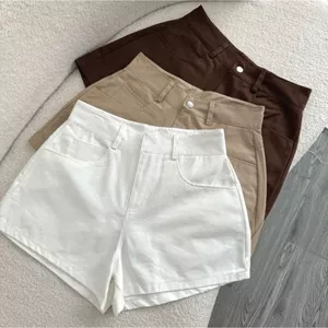 Quần Đùi Bigsize Nữ,Quần Short Vải Kaki Dáng Chữ A Trơn Lên Phom Tôn Dáng 60-95kg Q502